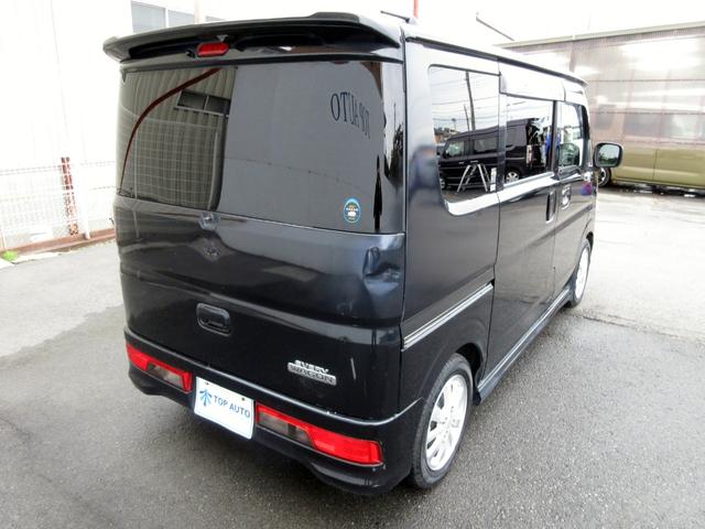 エブリイワゴン ＰＺターボ　パワースライドドア　プッシュスタート　スマートキー　衝突軽減ブレーキ　ＥＴＣ　ミラー型ドラレコ　電格ミラー　ＨＩＤオートライト　フォグ　社外スモークテール　５面スモークフィルム　後席フルフラット（15枚目）