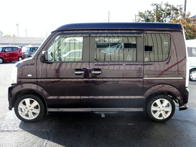 エブリイワゴン ＰＺターボスペシャル　ハイルーフ　修復歴無し　ナビ　フルセグ　ＤＶＤ再生　Ｂｌｕｅｔｏｏｔｈ　後席フリップダウンモニター　両側パワースライド　オートステップ　ＨＩＤライト　キーレス　純正アルミホイール　タイミングチェーン（9枚目）