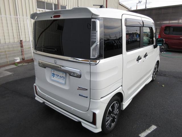 スペーシアカスタム ハイブリッドXSターボ 大型9インチナビ Bluetooth対応 フルセグTV ETC DVD再生 前後ドラレコ 全方位カメラ Wパワースライド シートヒーター デュアルカメラブレーキサポート アダプティブクルーズ HUD(15枚目)