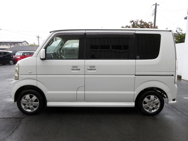 エブリイワゴン ＰＺターボ　後期　修復歴無し　ディスチャージヘッドランプ　メモリーナビ　ＴＶ　ＥＴＣ　キーレス　電格ミラー　パワースライドドア　純正アルミホイール　後席フルフラット　オートエアコン　フォグライト（9枚目）