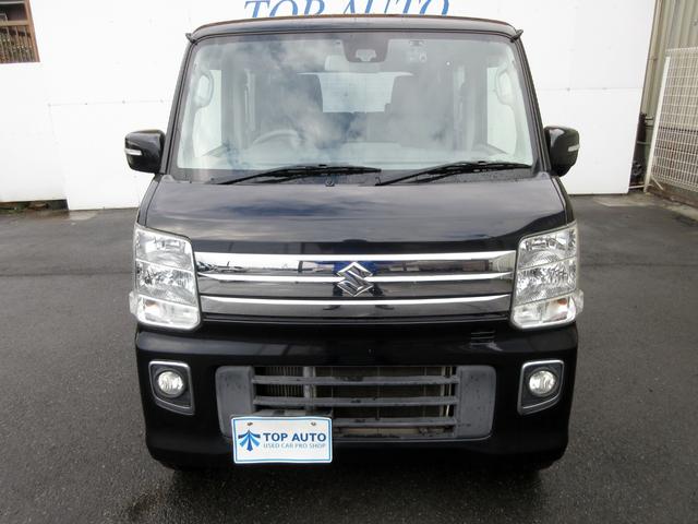 エブリイワゴン ＰＺターボスペシャル　修復歴無し　両側パワースライドドア　衝突軽減ブレーキ　ナビ　フルセグＴＶ　Ｂｌｕｅｔｏｏｔｈ接続　バックカメラ　ＤＶＤ再生　ドラレコ　ＨＩＤオートライト　フォグ　オートエアコン　プッシュスタート（3枚目）