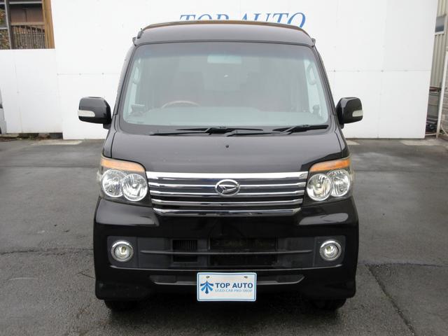 アトレーワゴン カスタムターボRSリミテッド ETC パワースライドドア シートカバー 社外アルミ ウィンカーミラー HIDヘッドライト LEDフォグライト タイミングチェーン(3枚目)