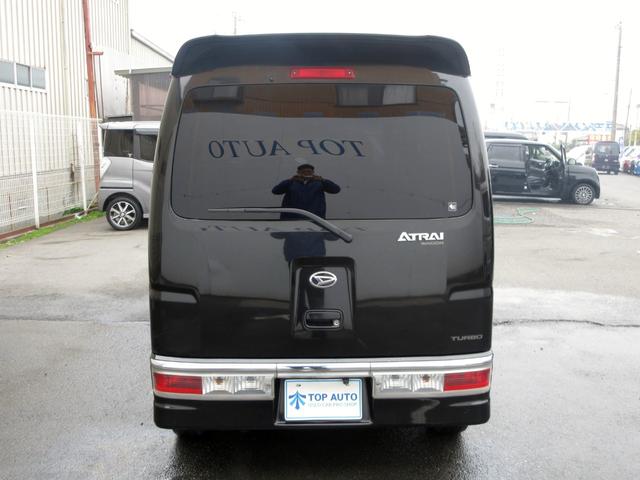 アトレーワゴン カスタムターボRSリミテッド ETC パワースライドドア シートカバー 社外アルミ ウィンカーミラー HIDヘッドライト LEDフォグライト タイミングチェーン(5枚目)