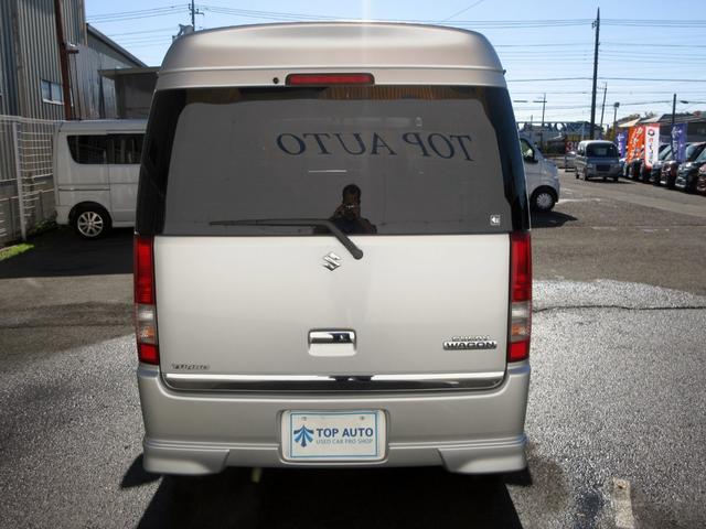 エブリイワゴン PZターボスペシャル ハイルーフ 修復歴無 HDDナビ フルセグ バックカメラ ETC 両側電動スライド オートステップ HIDヘッドライト LEDフォグライト 社外アルミ キーレスキー 電動格納ミラー フルフラットシート(5枚目)