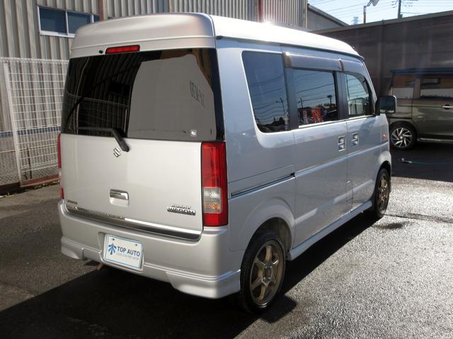 エブリイワゴン PZターボスペシャル ハイルーフ 修復歴無 HDDナビ フルセグ バックカメラ ETC 両側電動スライド オートステップ HIDヘッドライト LEDフォグライト 社外アルミ キーレスキー 電動格納ミラー フルフラットシート(15枚目)