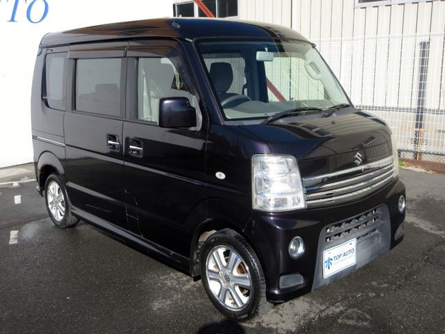 エブリイワゴン PZターボスペシャル ハイルーフ 後期 修復歴無し メモリーナビ 地デジ 両側電動スライドドア オートステップ 純正アルミ キーレスキー 電動格納ミラー パワーウィンドウ フルフラットシート タイミングチェーン(11枚目)