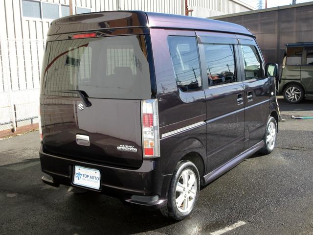 エブリイワゴン PZターボスペシャル ハイルーフ 後期 修復歴無し メモリーナビ 地デジ 両側電動スライドドア オートステップ 純正アルミ キーレスキー 電動格納ミラー パワーウィンドウ フルフラットシート タイミングチェーン(15枚目)