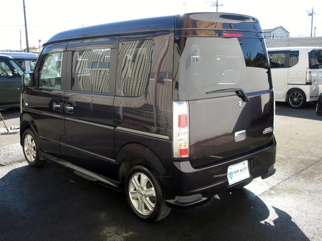 エブリイワゴン PZターボスペシャル ハイルーフ 後期 修復歴無し メモリーナビ 地デジ 両側電動スライドドア オートステップ 純正アルミ キーレスキー 電動格納ミラー パワーウィンドウ フルフラットシート タイミングチェーン(17枚目)