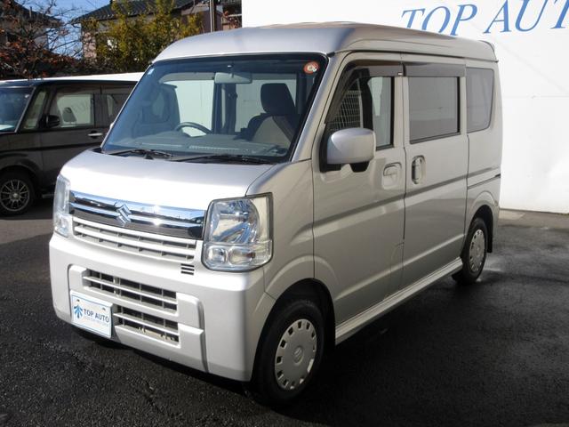 エブリイ ジョインターボ ハイルーフ 修復歴無し ワンオーナー メモリーナビ フルセグ Bluetooth バックカメラ ETC オーバーヘッドコンソール キーレスキー 電動格納ミラー パワーウィンドウ フロントメッキグリル(13枚目)