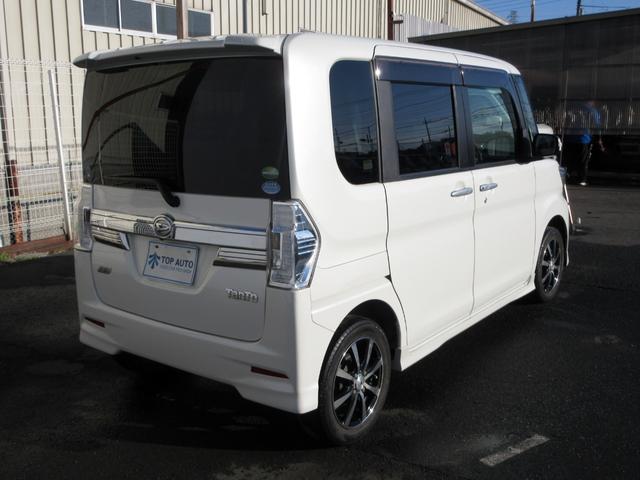タント カスタムX トップエディションSA メモリーナビ フルセグ Bluetooth バックカメラ ETC パワースライドドア 衝突被害軽減ブレーキ ハーフレザーシート ロールシェード LEDヘッドライト フォグライト プッシュスタート(15枚目)