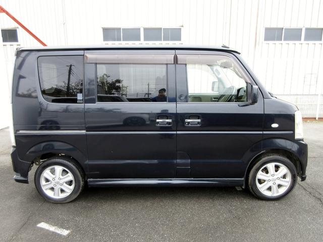 エブリイワゴン PZターボスペシャル 後期 Wパワースライドドア ナビ フルセグTV ETC Bluetooth接続 DVD再生 オートステップ HIDライト フォグ 純正アルミ ドアバイザー オートエアコン タイミングチェーン(7枚目)