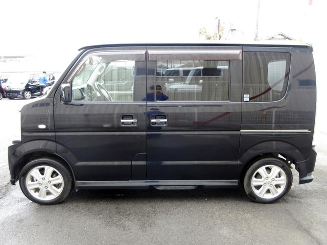 エブリイワゴン PZターボスペシャル 後期 Wパワースライドドア ナビ フルセグTV ETC Bluetooth接続 DVD再生 オートステップ HIDライト フォグ 純正アルミ ドアバイザー オートエアコン タイミングチェーン(9枚目)