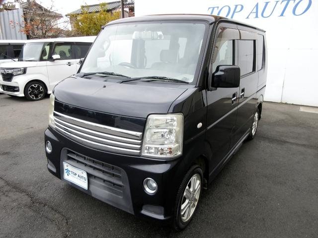 エブリイワゴン PZターボスペシャル 後期 Wパワースライドドア ナビ フルセグTV ETC Bluetooth接続 DVD再生 オートステップ HIDライト フォグ 純正アルミ ドアバイザー オートエアコン タイミングチェーン(13枚目)