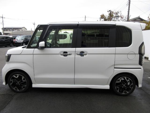 N-BOXカスタム G・Lターボホンダセンシング アダプティブクルーズ 8インチナビ フルセグTV Bluetooth対応 バックカメラ 前後ドラレコ ETC DVD再生 両側パワースライド ハーフレザーシート シートヒーター パドルシフト(9枚目)