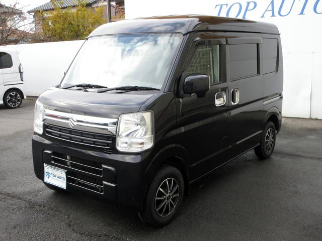 エブリイ ジョインターボ ハイルーフ 修復歴無し ナビ フルセグTV Bluetooth接続 DVD再生 ETC ミュージックサーバー 電格ミラー 全席パワーウィンドウ キーレス 純正セキュリティ リアヒーター 頭上収納(13枚目)