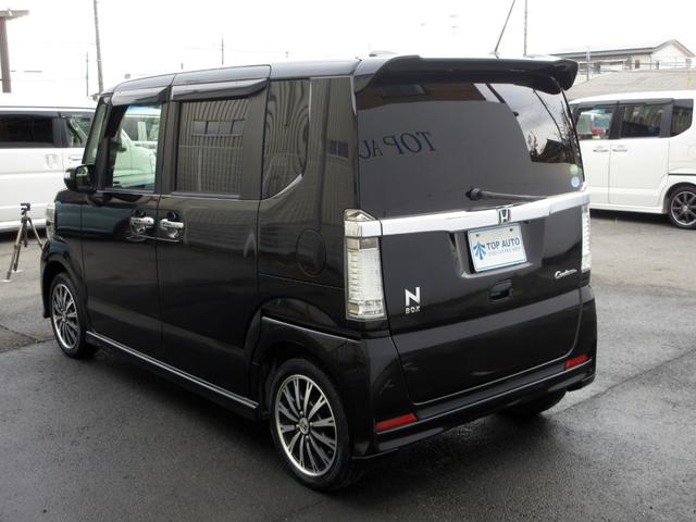 N-BOXカスタム G ターボSSパッケージ 修復歴無し ナビ フルセグ Bluetooth接続 DVD再生 音楽録音 バックカメラ ETC オートクルーズ パドルシフト プッシュスタート HIDオートライト フォグ 衝突軽減ブレーキ(17枚目)