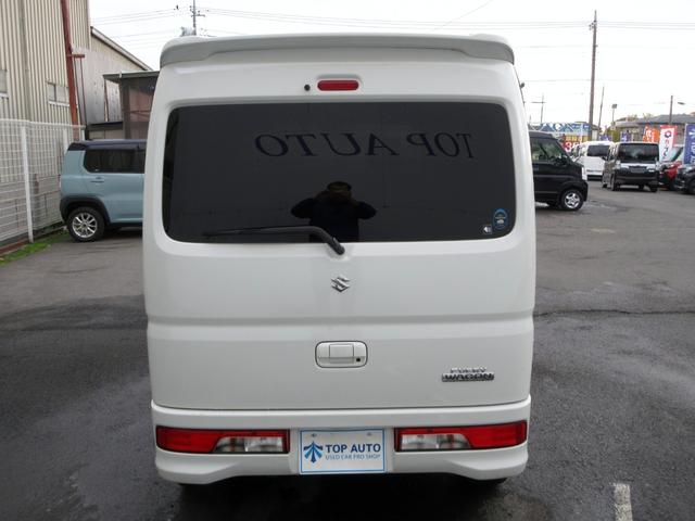 エブリイワゴン ＰＺターボ　ハイルーフ　パワースライドドア　ワイドナビ　フルセグＴＶ　ＤＶＤ再生　Ｂｌｕｅｔｏｏｔｈ接続　前後ドラレコ　後席モニター　ＨＩＤオートライト　フォグ　衝突軽減ブレーキ　ステアリングスイッチ（5枚目）