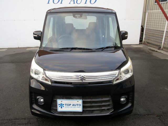 スペーシアカスタム XS 衝突軽減ブレーキ Wパワースライド ナビ フルセグTV Bluetooth接続 バックカメラ DVD再生 ETC HIDオートライト フォグ プッシュスタート スマートキー オートエアコン(3枚目)