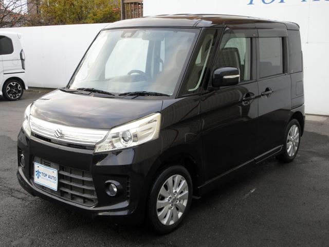 スペーシアカスタム XS 衝突軽減ブレーキ Wパワースライド ナビ フルセグTV Bluetooth接続 バックカメラ DVD再生 ETC HIDオートライト フォグ プッシュスタート スマートキー オートエアコン(13枚目)