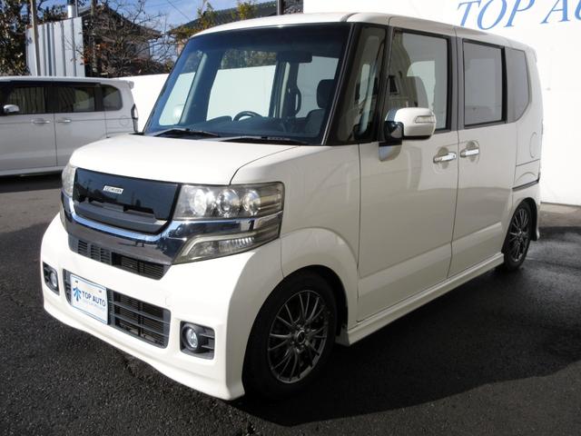 Ｎ－ＢＯＸカスタム Ｇ・ターボパッケージ　修復歴無し　純正メモリーナビ　地デジ　バックカメラ　ＥＴＣ　無限グリル　ローダウン　社外アルミ　両側電動スライドドア　ＨＩＤヘッドライト　プッシュスタート　スマートキー　クルーズコントロール（13枚目）