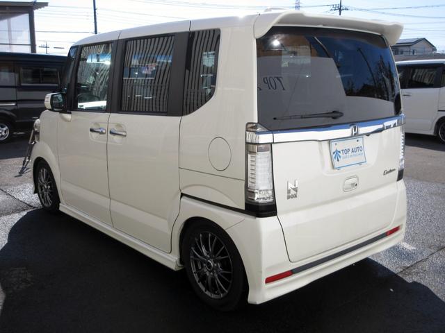 Ｎ－ＢＯＸカスタム Ｇ・ターボパッケージ　修復歴無し　純正メモリーナビ　地デジ　バックカメラ　ＥＴＣ　無限グリル　ローダウン　社外アルミ　両側電動スライドドア　ＨＩＤヘッドライト　プッシュスタート　スマートキー　クルーズコントロール（17枚目）