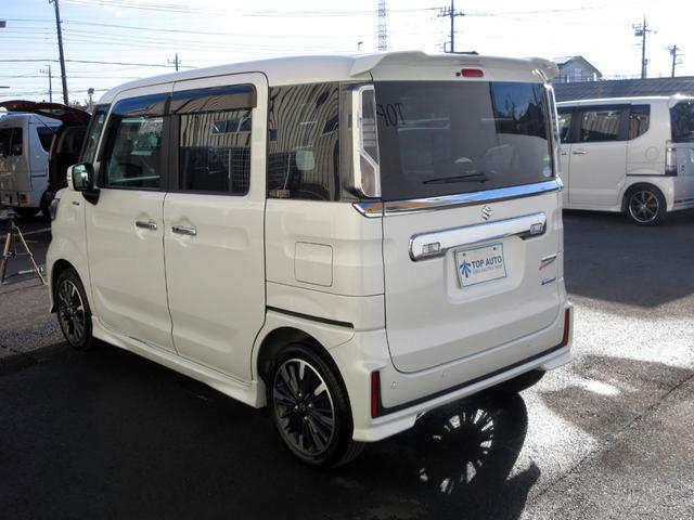 スペーシアカスタム ハイブリッドＸＳターボ　修復歴無し　純正８型メモリーナビ　フルセグ　Ｂｌｕｅｔｏｏｔｈ　ＥＴＣ　ドライブレコーダー　メッキグリル　ハーフレザーシート　シートヒーター　デュアルカメラブレーキ　両側電動スライド　ロールシェード（17枚目）