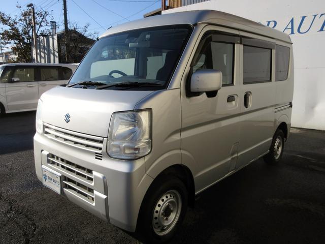 エブリイ ＰＣリミテッド　ハイルーフ　修復歴無し　純正メモリーナビ　フルセグ　Ｂｌｕｅｔｏｏｔｈ　バックカメラ　ドライブレコーダー　衝突被害軽減ブレーキ　オーバーヘッドコンソール　電動格納ミラー　キーレスキー　パワーウィンドウ（13枚目）