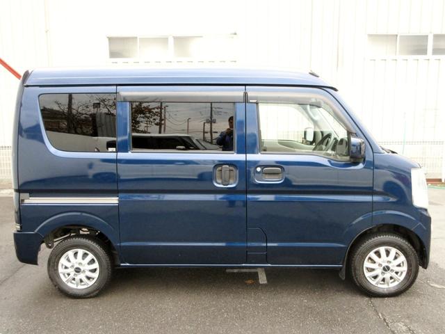 エブリイ ジョインターボ ハイルーフ 5MT 4WD 修復歴無し ナビ フルセグ DVD再生 Bluetooth 前後ドライブレコーダー 社外アルミホイール 電動格納ミラー リアヒーター オーバーヘッドコンソール(7枚目)