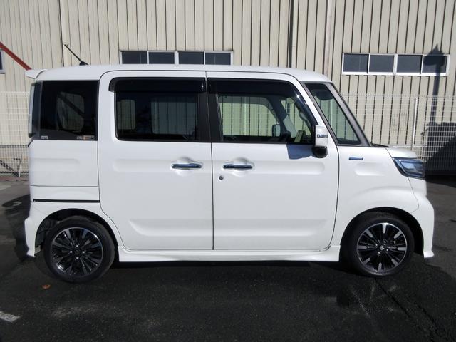 スペーシアカスタム ハイブリッドＸＳターボ　後期　純正９インチメモリーナビ　フルセグ　Ｂｌｕｅｔｏｏｔｈ　全方位モニター　ＥＴＣ　ハーフレザーシート　シートヒーター　デュアルカメラブレーキ　アダプティブクルーズコントロール　両側電動スライドドア（7枚目）