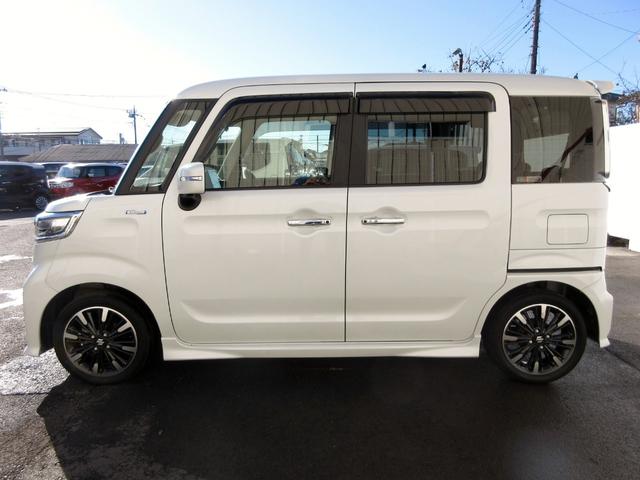 スペーシアカスタム ハイブリッドＸＳターボ　後期　純正９インチメモリーナビ　フルセグ　Ｂｌｕｅｔｏｏｔｈ　全方位モニター　ＥＴＣ　ハーフレザーシート　シートヒーター　デュアルカメラブレーキ　アダプティブクルーズコントロール　両側電動スライドドア（9枚目）