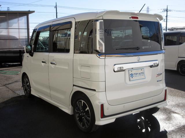 スペーシアカスタム ハイブリッドＸＳターボ　後期　純正９インチメモリーナビ　フルセグ　Ｂｌｕｅｔｏｏｔｈ　全方位モニター　ＥＴＣ　ハーフレザーシート　シートヒーター　デュアルカメラブレーキ　アダプティブクルーズコントロール　両側電動スライドドア（17枚目）