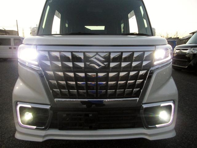 スペーシアカスタム ハイブリッドＸＳターボ　後期　純正９インチメモリーナビ　フルセグ　Ｂｌｕｅｔｏｏｔｈ　全方位モニター　ＥＴＣ　ハーフレザーシート　シートヒーター　デュアルカメラブレーキ　アダプティブクルーズコントロール　両側電動スライドドア（53枚目）