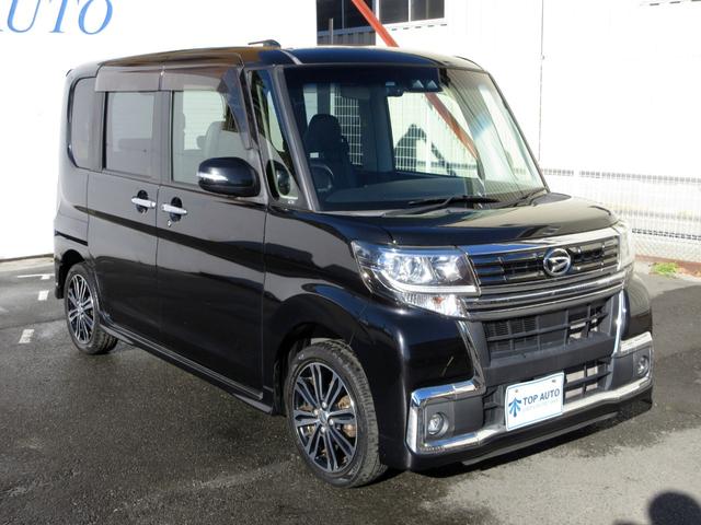 タント カスタムＲＳ　トップエディションＳＡＩＩＩ　ターボ　後期　修復歴無し　純正メモリーナビ　フルセグ　Ｂｌｕｅｔｏｏｔｈ　バックカメラ　ＥＴＣ　ドライブレコーダー　ハーフレザーシート　シートヒーター　両側電動スライド　衝突被害軽減ブレーキ（11枚目）
