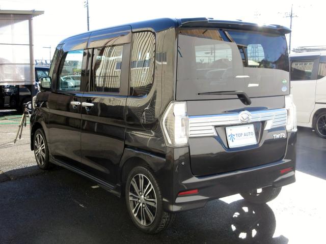 タント カスタムＲＳ　トップエディションＳＡＩＩＩ　ターボ　後期　修復歴無し　純正メモリーナビ　フルセグ　Ｂｌｕｅｔｏｏｔｈ　バックカメラ　ＥＴＣ　ドライブレコーダー　ハーフレザーシート　シートヒーター　両側電動スライド　衝突被害軽減ブレーキ（17枚目）