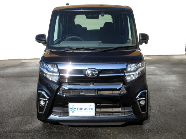 タント カスタムＲＳセレクション　ターボ　修復歴無し　純正９インチメモリーナビ　フルセグ　Ｂｌｕｅｔｏｏｔｈ　パノラマモニター　ＥＴＣ　ドライブレコーダー　ハーフレザーシート　シートヒーター　両側電動スライド　衝突被害軽減ブレーキ（3枚目）