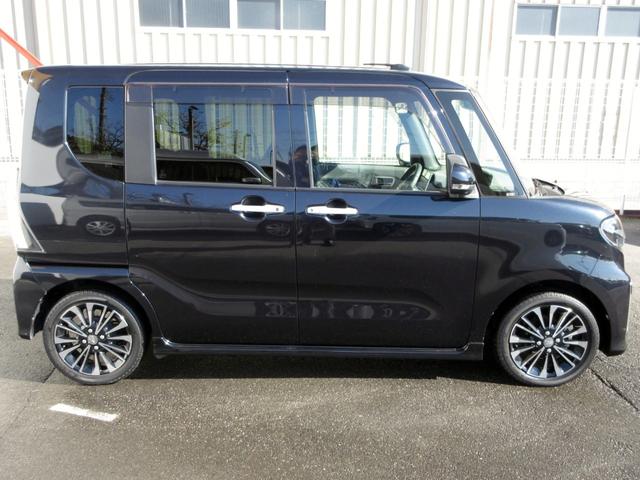 タント カスタムＲＳセレクション　ターボ　修復歴無し　純正９インチメモリーナビ　フルセグ　Ｂｌｕｅｔｏｏｔｈ　パノラマモニター　ＥＴＣ　ドライブレコーダー　ハーフレザーシート　シートヒーター　両側電動スライド　衝突被害軽減ブレーキ（7枚目）