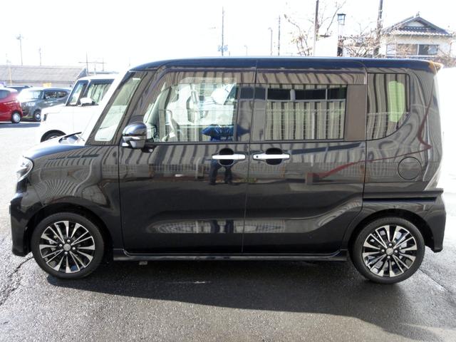 タント カスタムＲＳセレクション　ターボ　修復歴無し　純正９インチメモリーナビ　フルセグ　Ｂｌｕｅｔｏｏｔｈ　パノラマモニター　ＥＴＣ　ドライブレコーダー　ハーフレザーシート　シートヒーター　両側電動スライド　衝突被害軽減ブレーキ（9枚目）