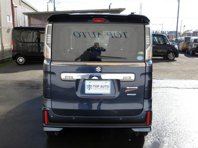 スペーシアカスタム ハイブリッドＸＳターボ　後期　純正８型メモリーナビ　フルセグ　Ｂｌｕｅｔｏｏｔｈ　全方位モニター　ＥＴＣ　前後ドライブレコーダー　アダプティブクルーズ　パドルシフト　ハーフレザーシート　シートヒーター　デュアルカメラブレーキ（5枚目）