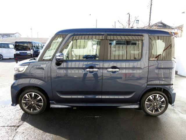 スペーシアカスタム ハイブリッドＸＳターボ　後期　純正８型メモリーナビ　フルセグ　Ｂｌｕｅｔｏｏｔｈ　全方位モニター　ＥＴＣ　前後ドライブレコーダー　アダプティブクルーズ　パドルシフト　ハーフレザーシート　シートヒーター　デュアルカメラブレーキ（9枚目）