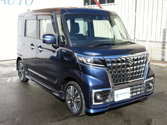 スペーシアカスタム ハイブリッドＸＳターボ　後期　純正８型メモリーナビ　フルセグ　Ｂｌｕｅｔｏｏｔｈ　全方位モニター　ＥＴＣ　前後ドライブレコーダー　アダプティブクルーズ　パドルシフト　ハーフレザーシート　シートヒーター　デュアルカメラブレーキ（11枚目）