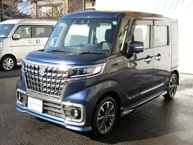 スペーシアカスタム ハイブリッドＸＳターボ　後期　純正８型メモリーナビ　フルセグ　Ｂｌｕｅｔｏｏｔｈ　全方位モニター　ＥＴＣ　前後ドライブレコーダー　アダプティブクルーズ　パドルシフト　ハーフレザーシート　シートヒーター　デュアルカメラブレーキ（13枚目）