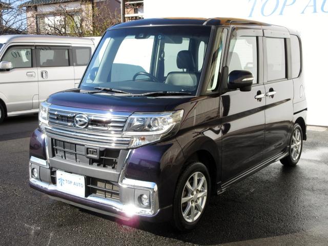 タント カスタムRS トップエディションSAII ターボ 後期 メモリーナビ 地デジ バックカメラ ETC 前後ドライブレコーダー ハーフレザーシート 両側電動スライドドア 衝突軽減ブレーキ 踏み間違い防止 レーンキープアシスト LEDヘッドライト(13枚目)