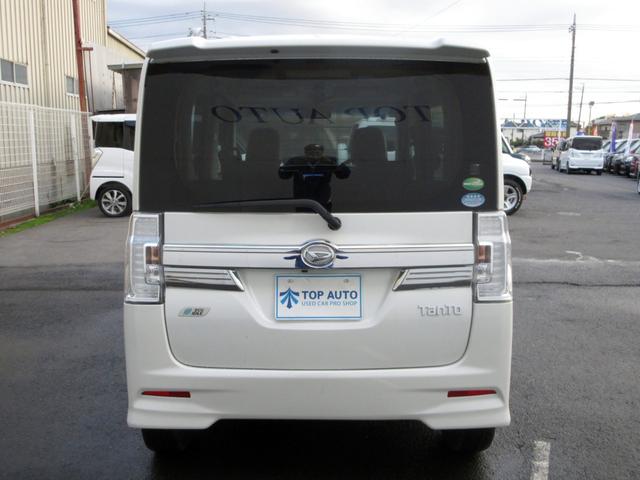 タント カスタムＲＳ　トップエディションＳＡ　ターボ　修復歴無し　メモリーナビ　フルセグ　Ｂｌｕｅｔｏｏｔｈ　バックカメラ　ＥＴＣ　ドライブレコーダー　衝突被害軽減ブレーキ　両側電動スライド　プッシュスタート　スマートキー　ロールシェード　アルミ（5枚目）