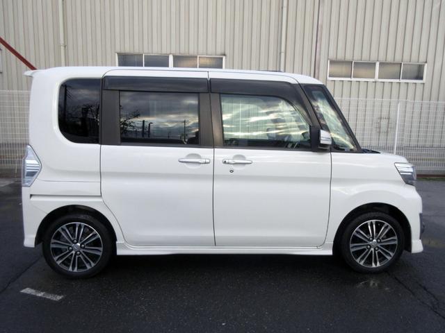 タント カスタムＲＳ　トップエディションＳＡ　ターボ　修復歴無し　メモリーナビ　フルセグ　Ｂｌｕｅｔｏｏｔｈ　バックカメラ　ＥＴＣ　ドライブレコーダー　衝突被害軽減ブレーキ　両側電動スライド　プッシュスタート　スマートキー　ロールシェード　アルミ（7枚目）