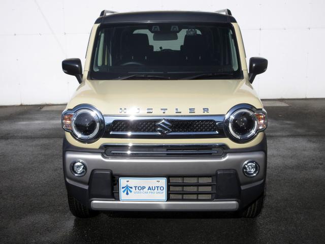 ハスラー Ｊスタイル　ナビ　フルセグ　ＤＶＤ再生　Ｂｌｕｅｔｏｏｔｈ　バックカメラ　前後ドライブレコーダー　ハーフレザーシート　左右シートヒーター　衝突被害軽減ブレーキ　アクセル踏み間違い防止　コーナーセンサー　ＬＥＤ（3枚目）