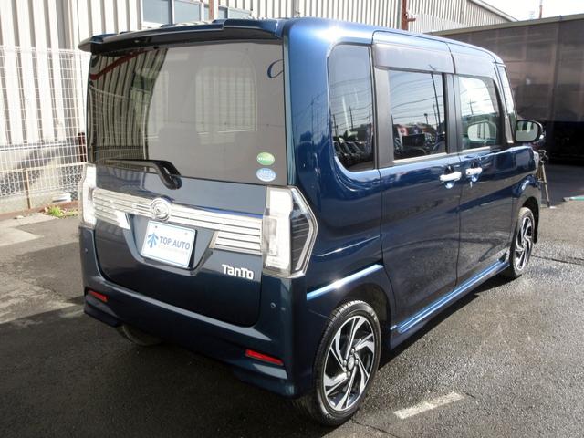 タント カスタムＲＳ　トップエディションＶＳ　ＳＡＩＩＩ　ターボ　後期　フルセグ　ＤＶＤ再生　Ｂｌｕｅｔｏｏｔｈ　ＥＴＣ　障害物センサー　ハーフレザーシート　シートヒーター　両側パワースライド　ＬＥＤヘッドライト　衝突被害軽減ブレーキ　アクセル踏み間違い防止（15枚目）