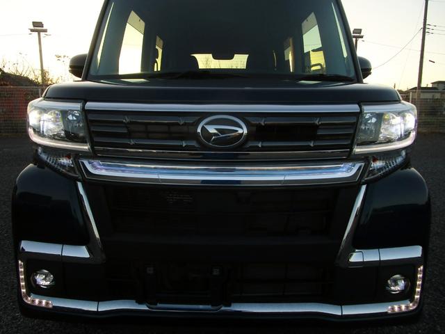 タント カスタムＲＳ　トップエディションＶＳ　ＳＡＩＩＩ　ターボ　後期　フルセグ　ＤＶＤ再生　Ｂｌｕｅｔｏｏｔｈ　ＥＴＣ　障害物センサー　ハーフレザーシート　シートヒーター　両側パワースライド　ＬＥＤヘッドライト　衝突被害軽減ブレーキ　アクセル踏み間違い防止（50枚目）