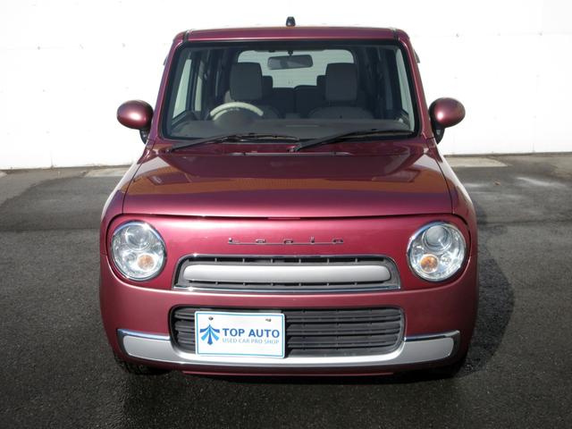 アルトラパンショコラ G 専用レザーシート コンビハンドル ETC HIDヘッドライト ナビ TV ブルートゥース接続 プッシュスタート スマートキー 純正セキュリティ 電格ミラー ドアバイザー(3枚目)