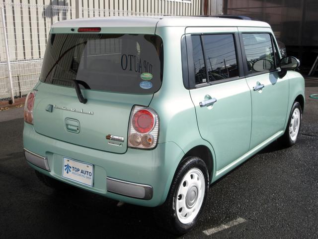 アルトラパンショコラ X 修復歴無し ナビ フルセグ DVD再生 ブルートゥース ETC バックカメラ 革シート ウィンカーミラー オートエアコン HID オートライト 純正アルミホイール スマートキー プッシュスタート(15枚目)