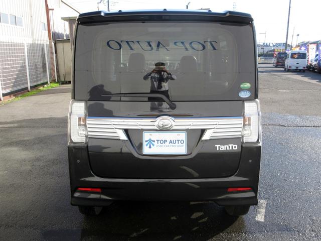 タント カスタムＲＳ　トップエディションリミテッドＳＡＩＩＩ　ターボ　後期　修復歴無し　ナビ　フルセグ　ＤＶＤ再生　Ｂｌｕｅｔｏｏｔｈ　パノラマモニター　ドライブレコーダー　ＥＴＣ　両側パワースライド　純正１５インチアルミ　衝突被害軽減ブレーキ　踏み間違い防止（5枚目）